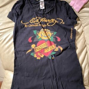 Ed Hardy women’s t shirt size small